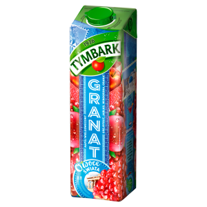 Tymbark Owoce Świata Napój wieloowocowy granat 1 l Karton
