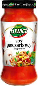 Łowicz Sos pieczarkowy z podgrzybkiem 500 g