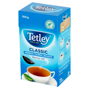 Tetley Classic Herbata czarna liściasta 100 g