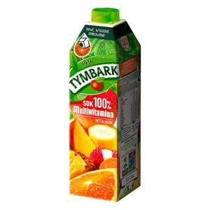 Tymbark Sok 100% multiwitamina 1 l Karton