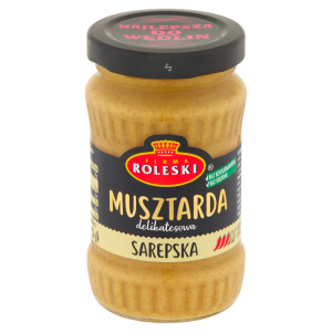 Roleski Musztarda delikatesowa sarepska 175 g