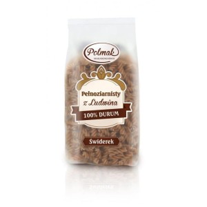 Polmak Makaron pełnoziarnisty świderek 400 g