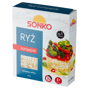 Sonko Ryż europejski 400 g (4 x 100 g)