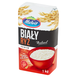 Melvit Premium Ryż biały 1 kg