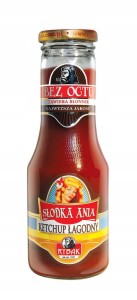 Rybak Ketchup łagodny Słodka Ania 520g