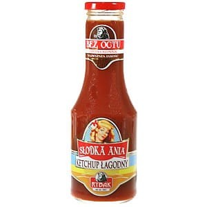 Rybak Ketchup łagodny Słodka Ania 310g