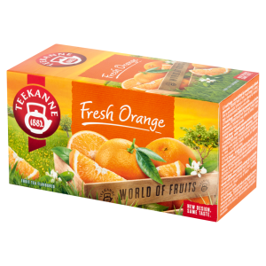 Teekanne World of Fruits Fresh Orange Aromatyzowana mieszanka herbatek owocowych 45 g (20 x 2,25 g)