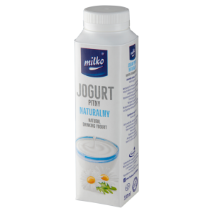  Milko Jogurt pitny naturalny 330 ml