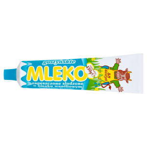   SM Gostyń Mleko gostyńskie zagęszczone słodzone o smaku waniliowym 150 g
