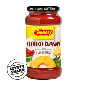 Winiary Sos słodko-kwaśny z ananasem 500 g