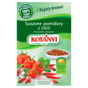 Kotányi Suszone pomidory z chili mieszanka przypraw 22 g