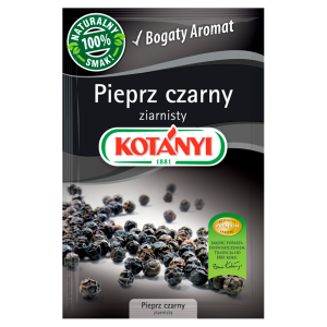 Kotányi Pieprz czarny ziarnisty 20 g