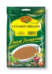 Świat Przypraw Cynamon mielony 30 g
