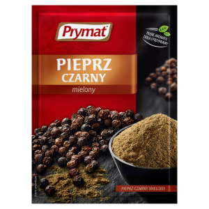 Prymat Pieprz czarny mielony 20 g