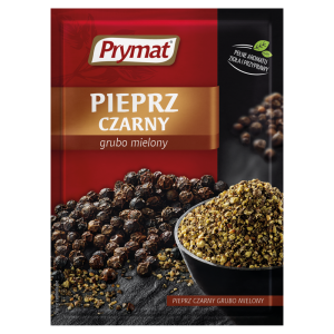 Prymat Pieprz czarny grubo mielony 15 g