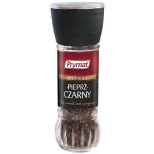 Prymat Pieprz czarny ziarnisty młynek 75 g