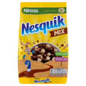 Nestlé Nesquik Mix Płatki śniadaniowe 225 g