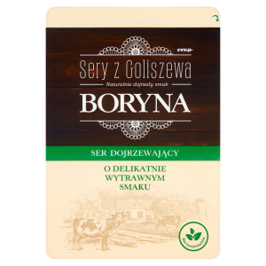   Sery z Goliszewa Boryna Ser dojrzewający w plastrach 135 g