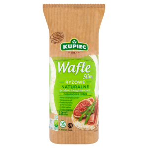 Kupiec Slim Wafle ryżowe naturalne 90 g (18 sztuk)