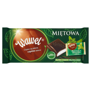 Wawel Miętowa Czekolada nadziewana 100 g