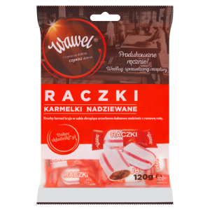 Wawel Raczki Karmelki nadziewane 105 g