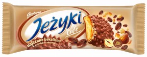 Jeżyki Cafe Herbatniki w czekoladzie mlecznej 140 g